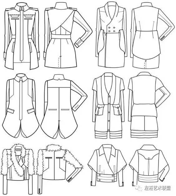 零基礎也能行！針紡織品服裝款式圖手繪速成指南